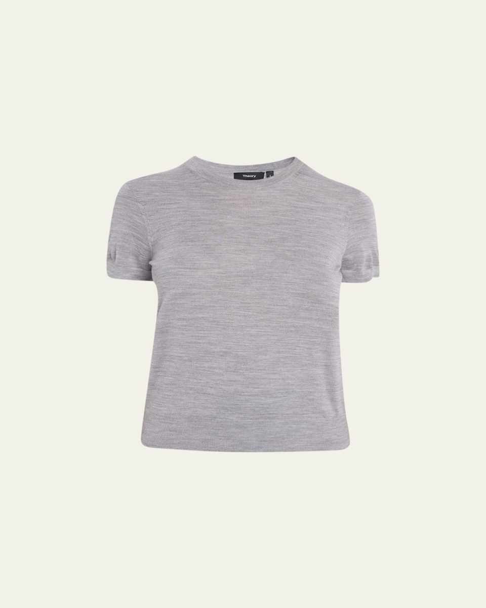 Basic Regal Wool Short-Sleeve T